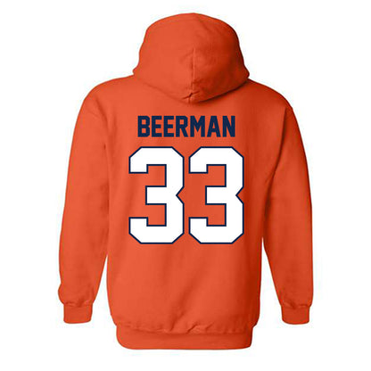 Illinois - NCAA Football : Grant Beerman - Classic Shersey Hooded Sweatshirt-1