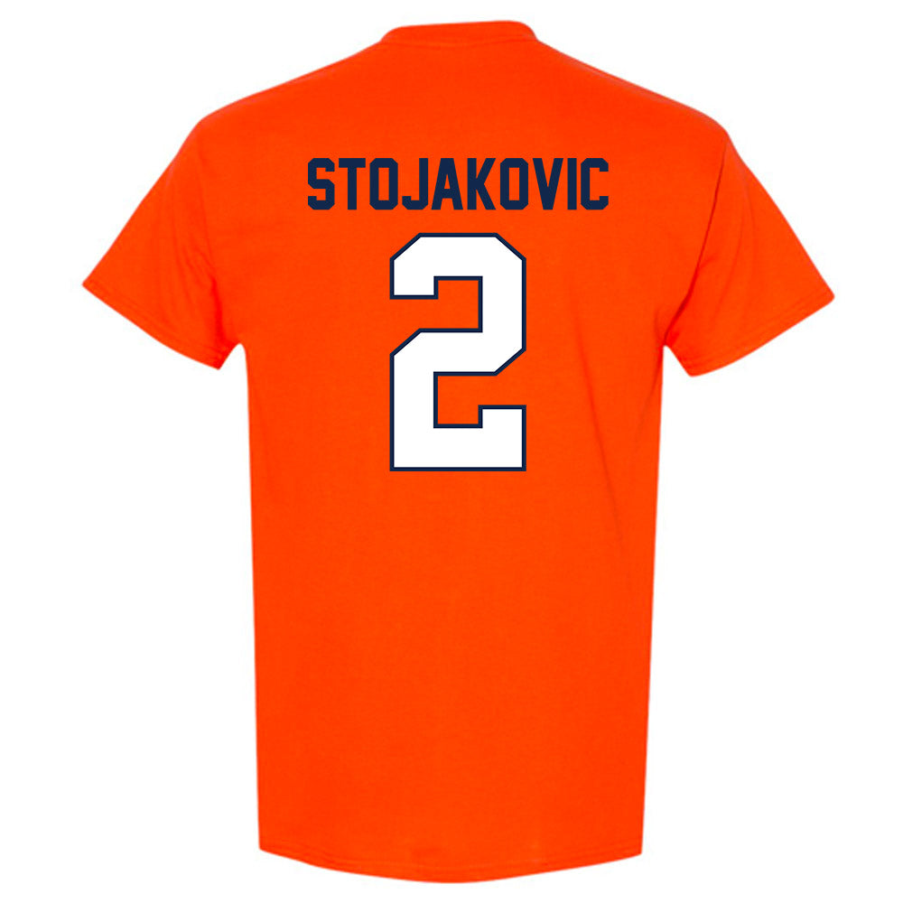 Illinois - NCAA Men's Basketball : Andrej Stojakovic - Classic Shersey T-Shirt-1