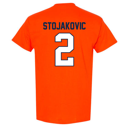 Illinois - NCAA Men's Basketball : Andrej Stojakovic - Classic Shersey T-Shirt-1