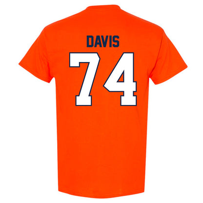 Illinois - NCAA Football : J.C. Davis - Classic Shersey T-Shirt-1