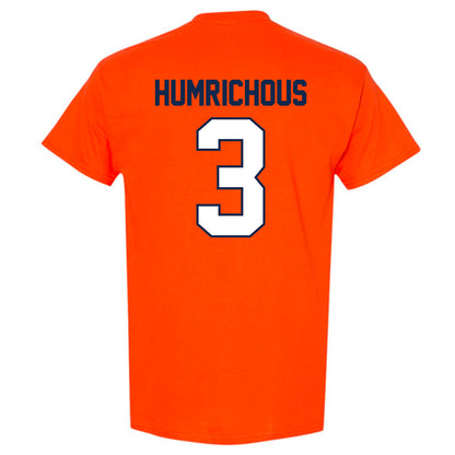 Illinois - NCAA Men's Basketball : Benjamin Humrichous - Classic Shersey T-Shirt-1