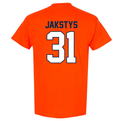 Illinois - NCAA Men's Basketball : Jason Jakstys - Classic Shersey T-Shirt-1