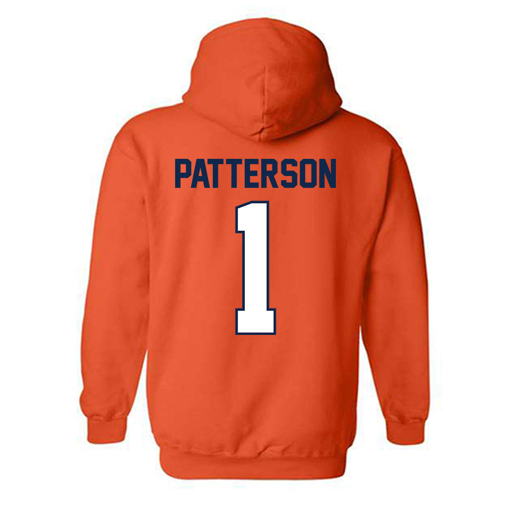 Illinois - NCAA Football : Kaleb Patterson - Classic Shersey Hooded Sweatshirt-1