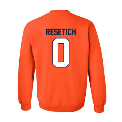 Illinois - NCAA Football : Mac Resetich - Classic Shersey Crewneck Sweatshirt-1