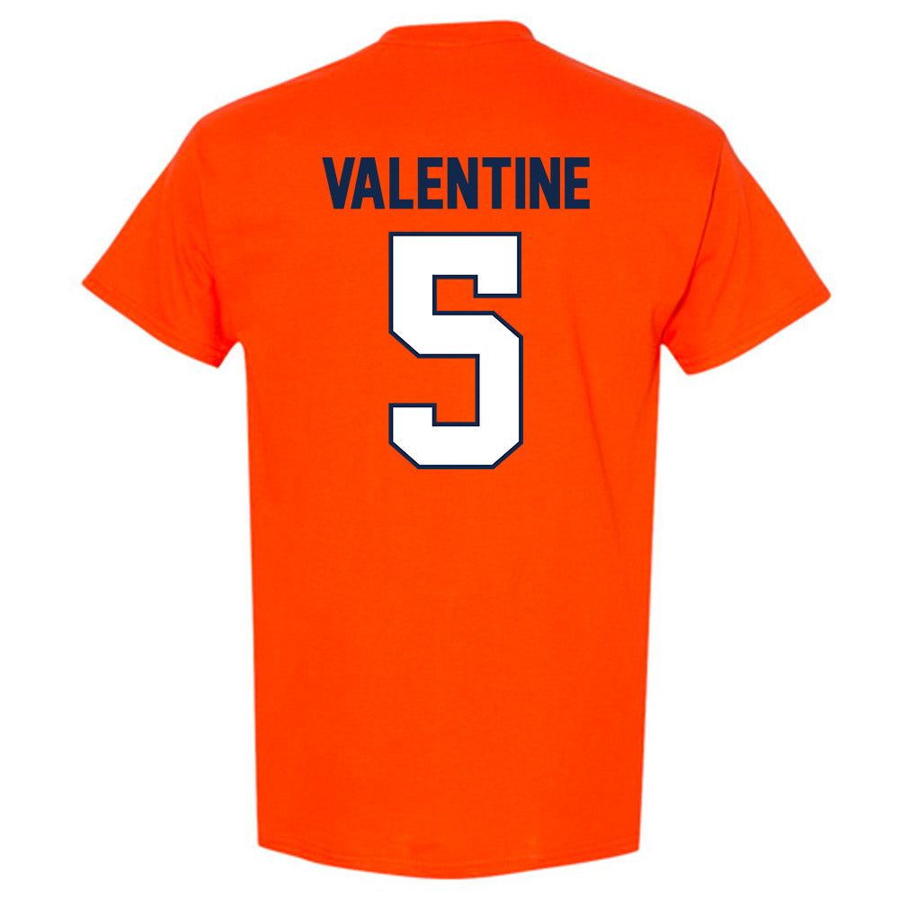 Illinois - NCAA Football : Ca'Lil Valentine - Classic Shersey T-Shirt