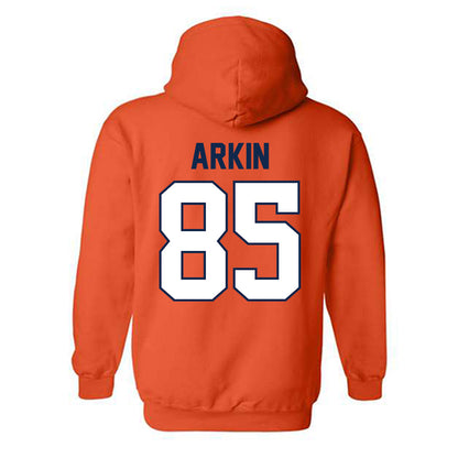 Illinois - NCAA Football : Tanner Arkin - Classic Shersey Hooded Sweatshirt-1