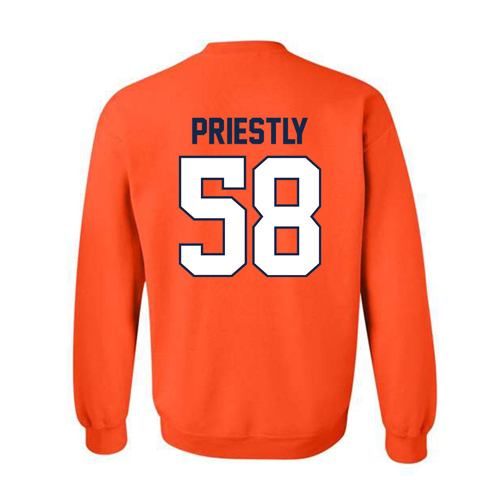 Illinois - NCAA Football : Melvin Priestly - Classic Shersey Crewneck Sweatshirt