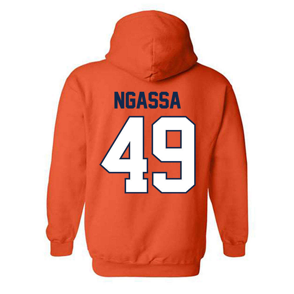 Illinois - NCAA Football : Harrysson Ngassa - Classic Shersey Hooded Sweatshirt