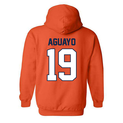 Illinois - NCAA Women's Volleyball : Alyssa Aguayo - Classic Shersey Hooded Sweatshirt-1