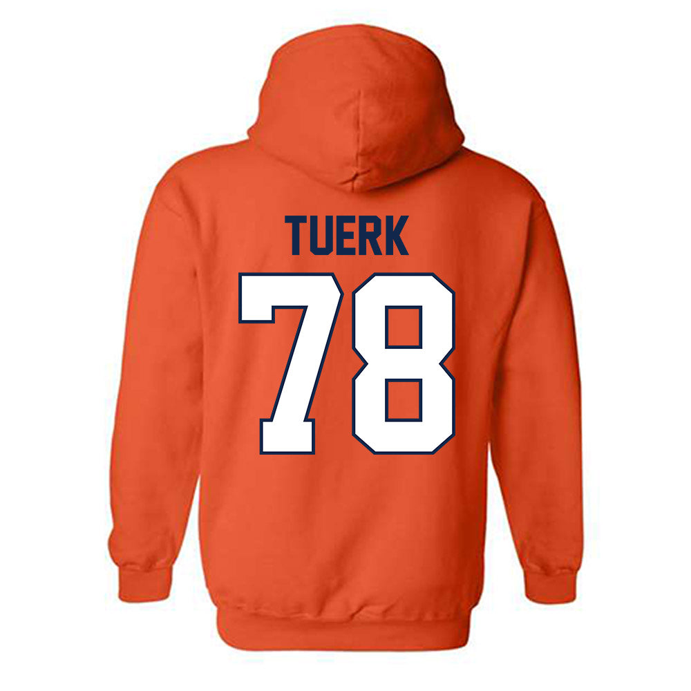 Illinois - NCAA Football : Eddie Tuerk - Classic Shersey Hooded Sweatshirt