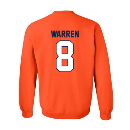 Illinois - NCAA Football : Jeremiah Warren - Classic Shersey Crewneck Sweatshirt-1