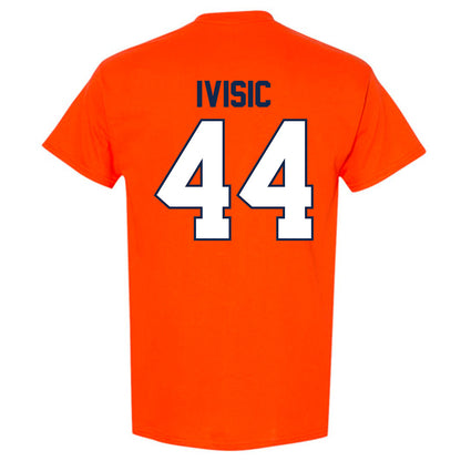 Illinois - NCAA Men's Basketball : Zvonimir Ivisic - Classic Shersey T-Shirt-1
