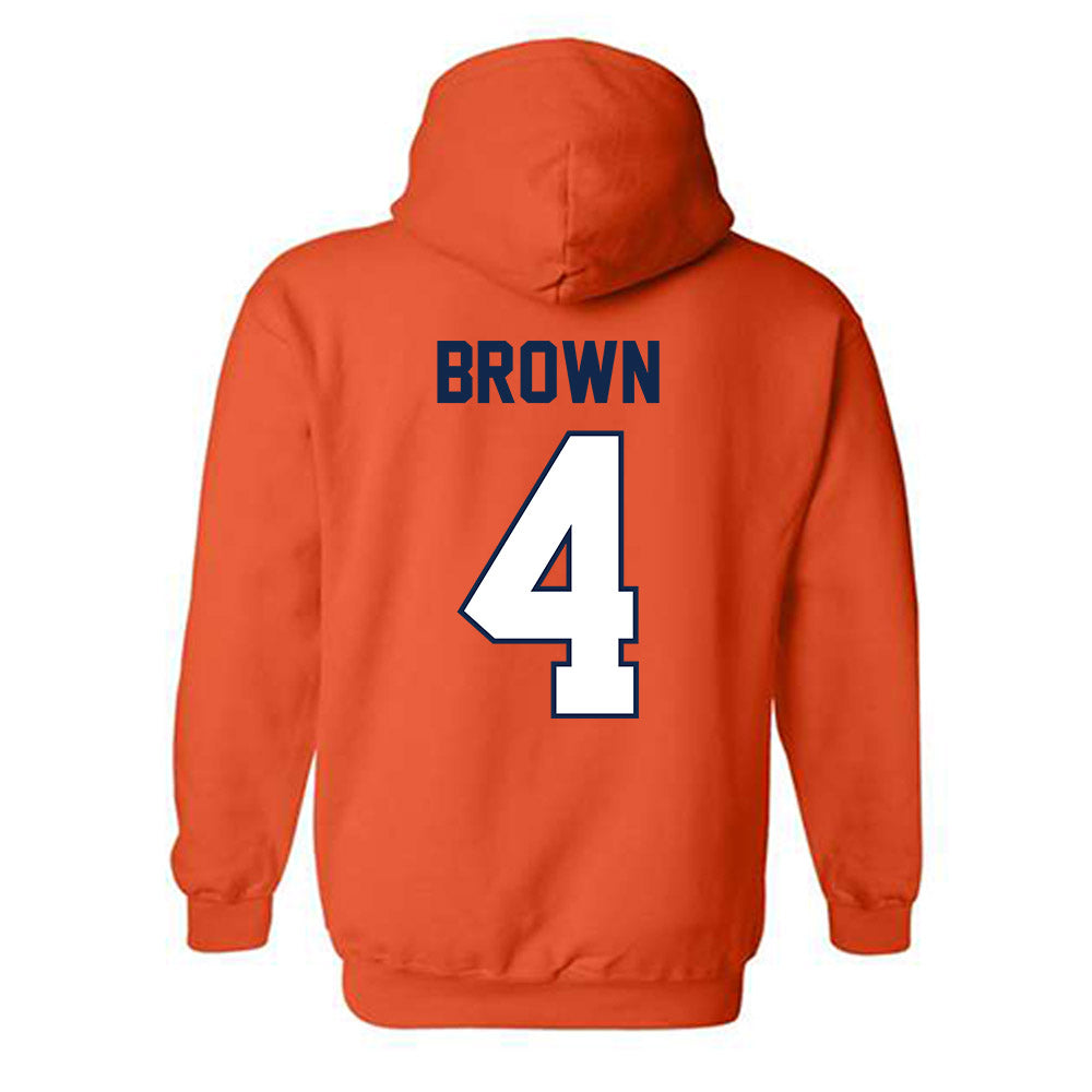 Illinois - NCAA Football : Daniel Brown - Classic Shersey Hooded Sweatshirt