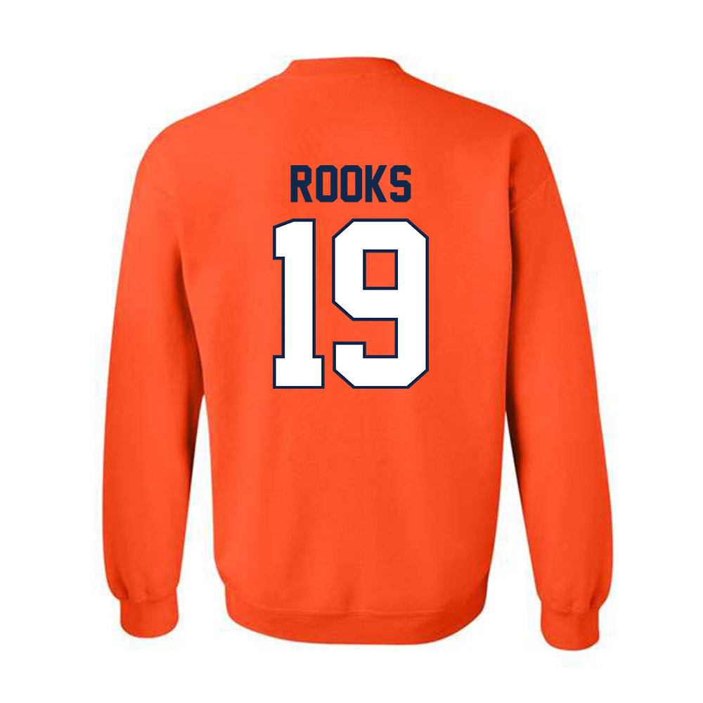 Illinois - NCAA Football : Tyson Rooks - Classic Shersey Crewneck Sweatshirt-1