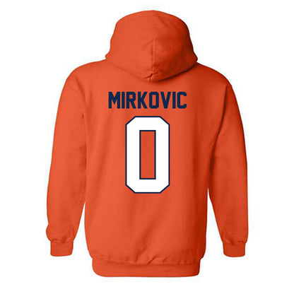 Illinois - NCAA Men's Basketball : David Mirkovic - Classic Shersey Hooded Sweatshirt-1