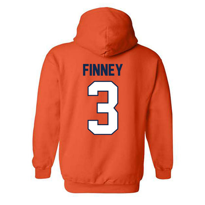 Illinois - NCAA Women's Basketball : erica finney - Classic Shersey Hooded Sweatshirt-1