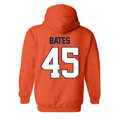 Illinois - NCAA Baseball : Zach Bates - Classic Shersey Hooded Sweatshirt-1