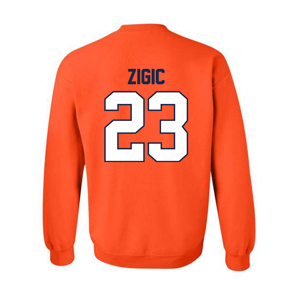 Illinois - NCAA Women's Volleyball : Lara Zigic - Classic Shersey Crewneck Sweatshirt-1