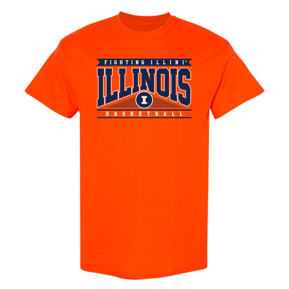 Illinois - NCAA Men's Basketball : Benjamin Humrichous - Classic Shersey T-Shirt-0