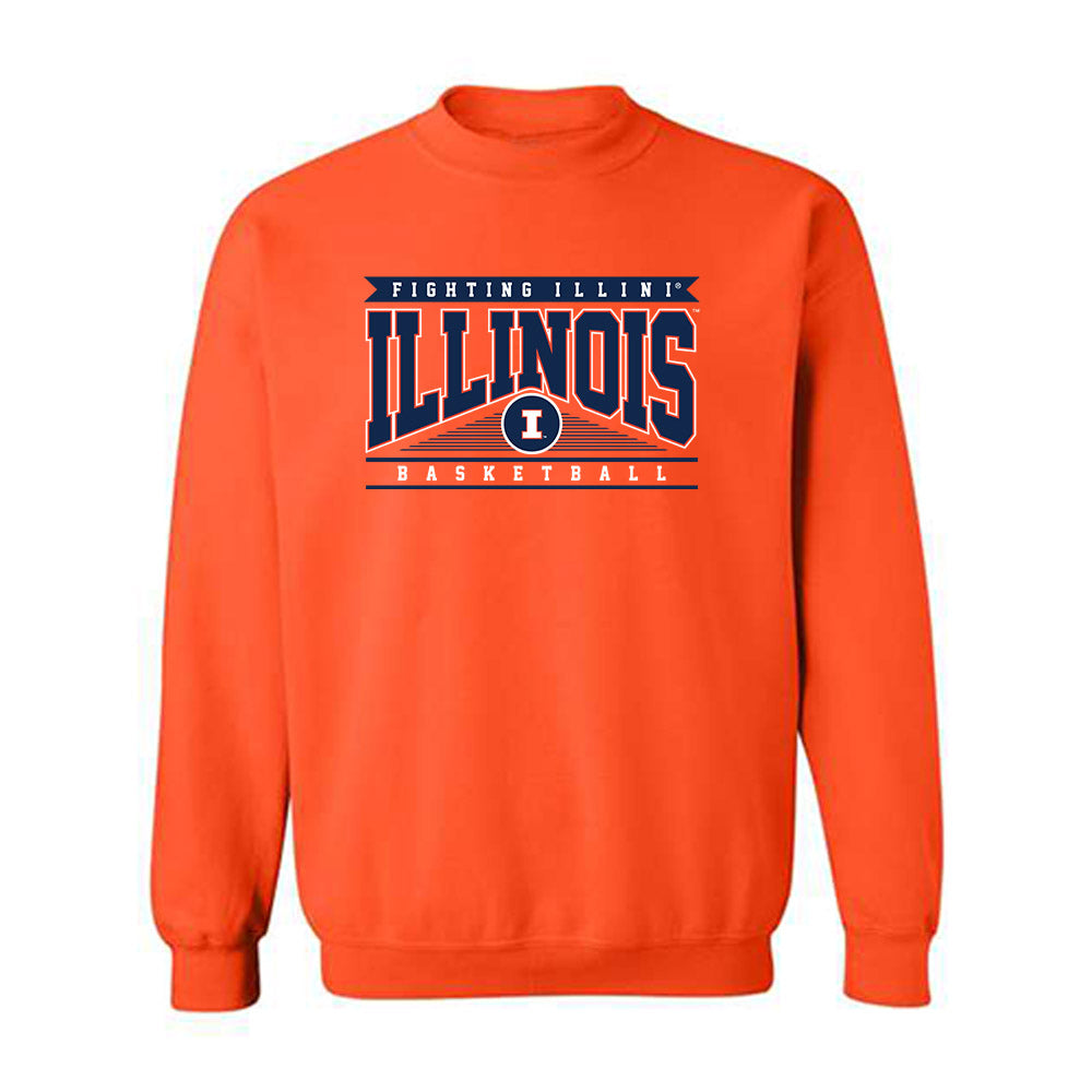 Illinois - NCAA Men's Basketball : Morez Johnson Jr - Classic Shersey Crewneck Sweatshirt-0