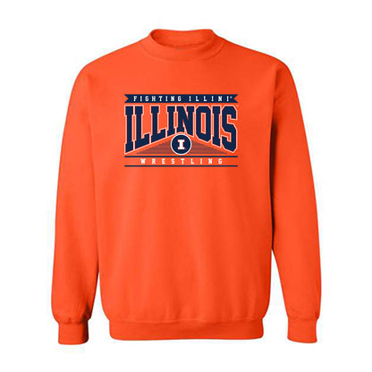 Illinois - NCAA Wrestling : Samuel Hayes - Classic Shersey Crewneck Sweatshirt