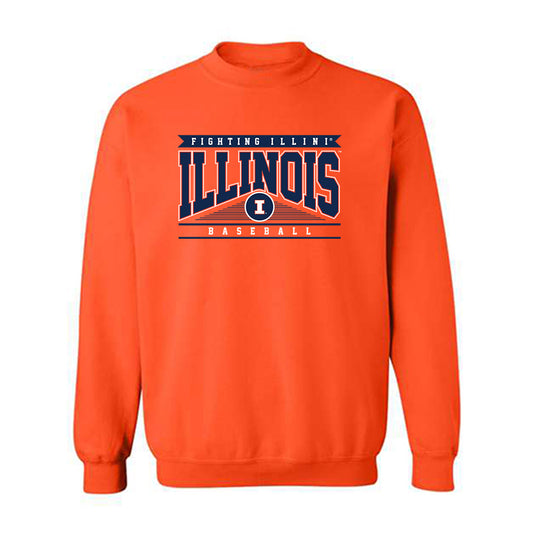 Illinois - NCAA Baseball : Aj Putty - Classic Shersey Crewneck Sweatshirt-0