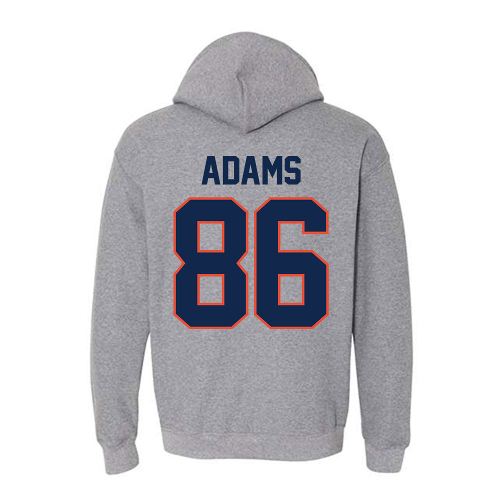 Illinois - NCAA Football : Weston Adams - Hooded Sweatshirt Classic Shersey