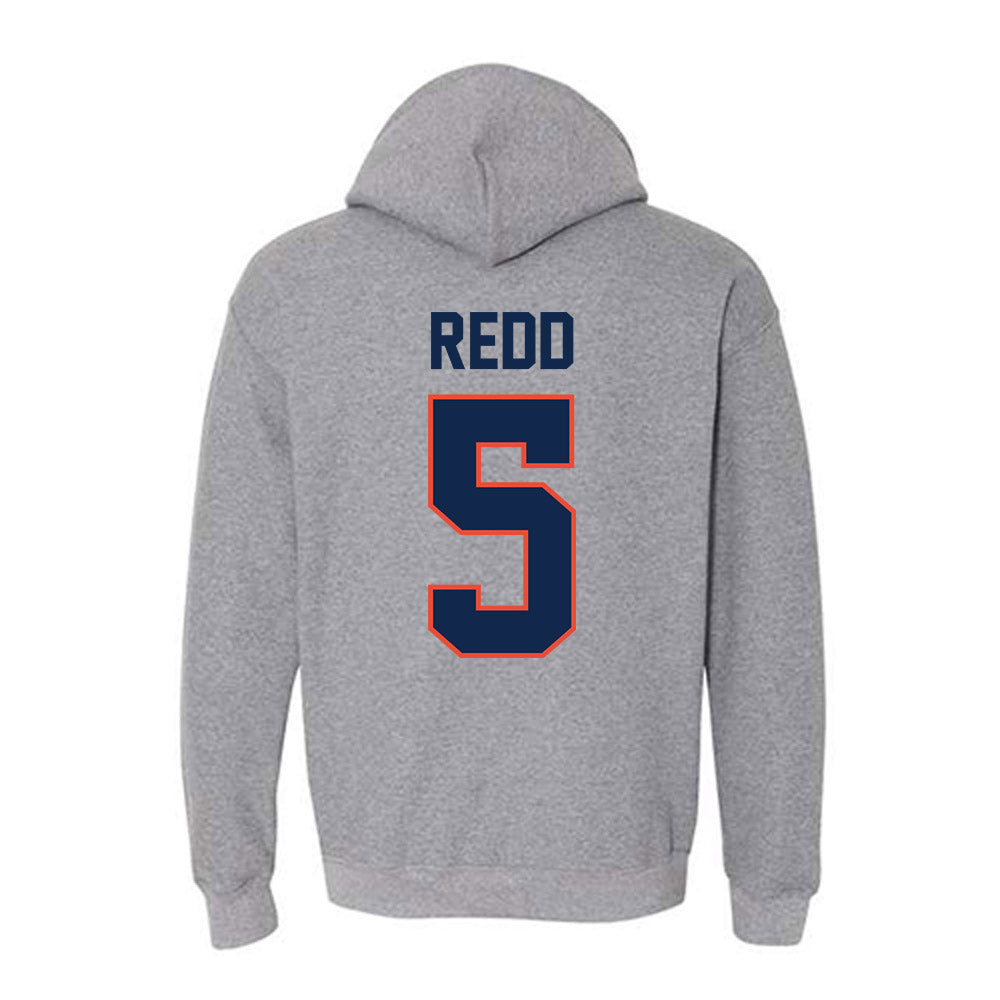 Illinois - NCAA Men's Basketball : AJ Redd - Hooded Sweatshirt Classic Shersey