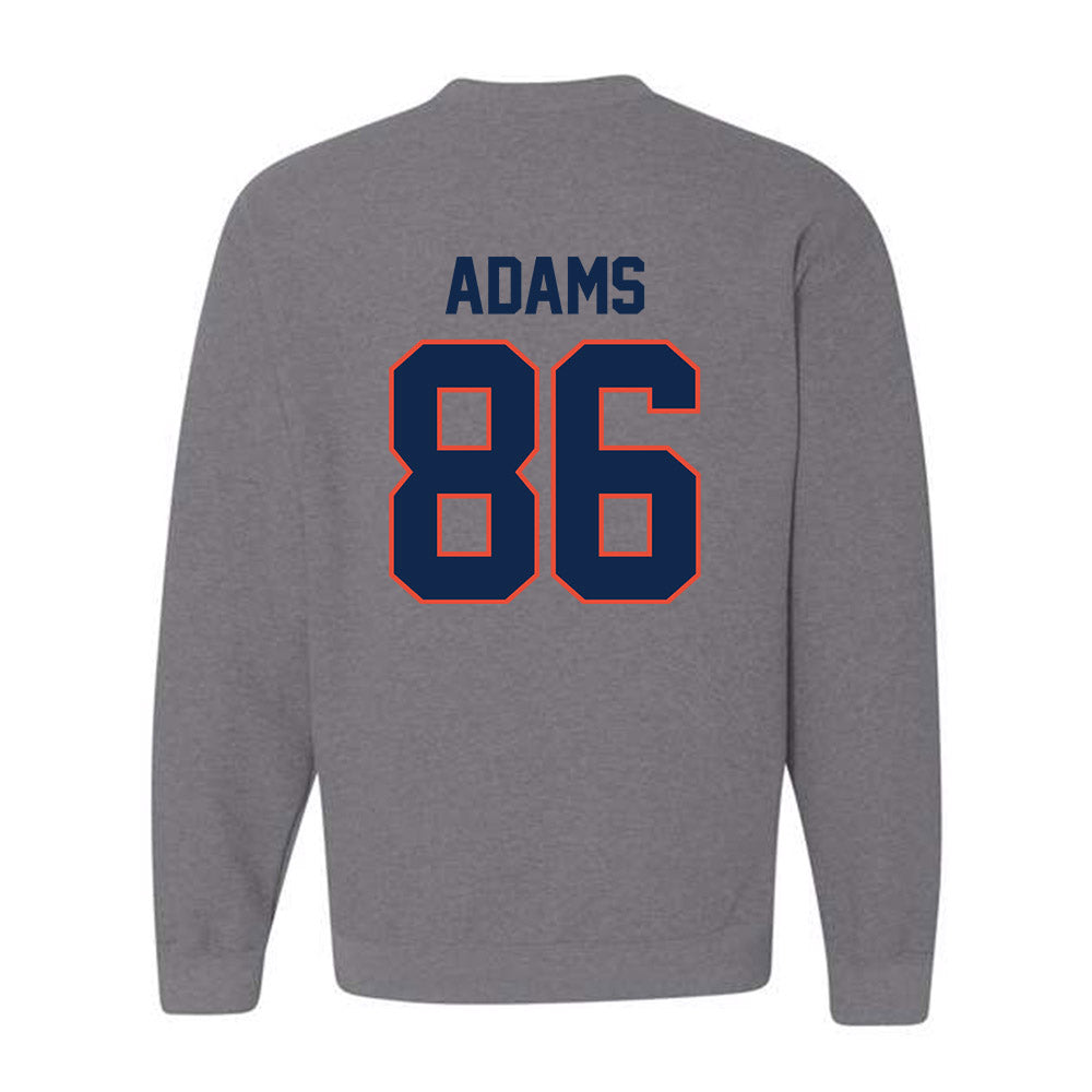 Illinois - NCAA Football : Weston Adams - Crewneck Sweatshirt Classic Shersey