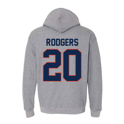 Illinois - NCAA Men's Basketball : Ty Rodgers - Hooded Sweatshirt Classic Shersey