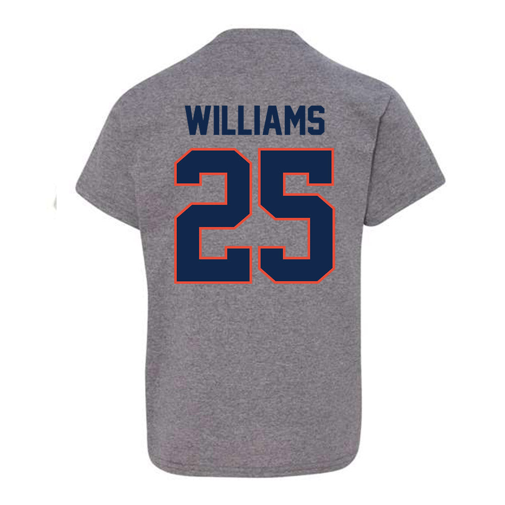 Illinois - NCAA Men's Basketball : Max Williams - Youth T-Shirt Classic Shersey