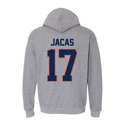 Illinois - NCAA Football : Gabe Jacas - Hooded Sweatshirt Classic Shersey