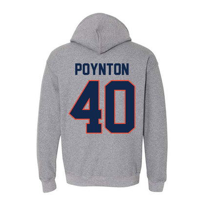 Illinois - NCAA Football : Ronan Poynton - Hooded Sweatshirt Classic Shersey