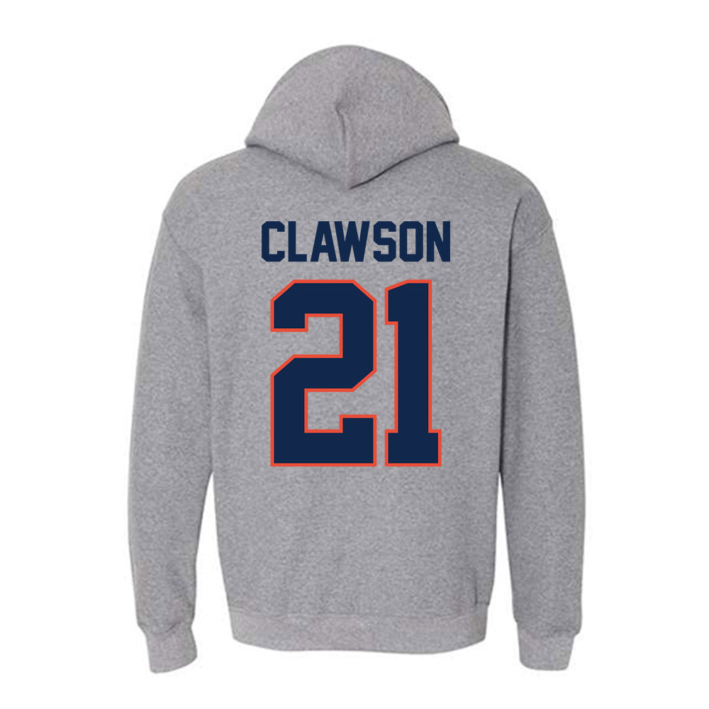 Illinois - NCAA Football : Ben Clawson - Hooded Sweatshirt