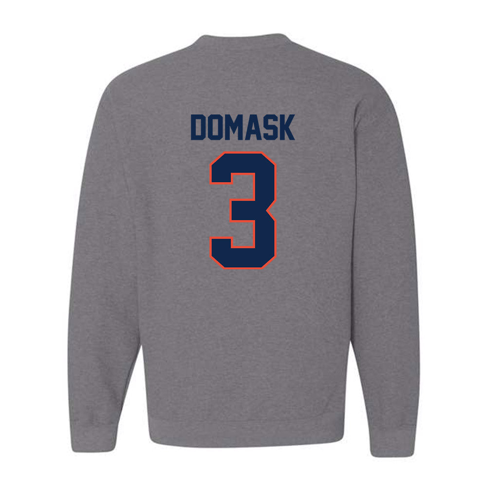 Illinois - NCAA Men's Basketball : Marcus Domask - Crewneck Sweatshirt Classic Shersey