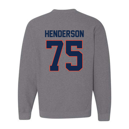 Illinois - NCAA Football : Brandon Henderson - Crewneck Sweatshirt Classic Shersey