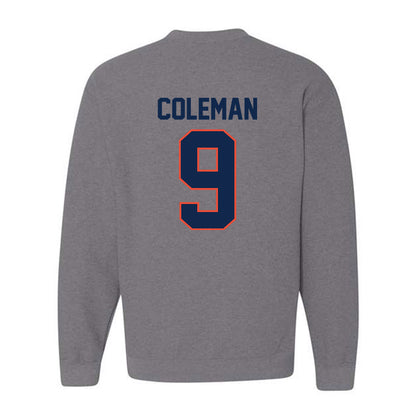 Illinois - NCAA Football : Seth Coleman - Crewneck Sweatshirt