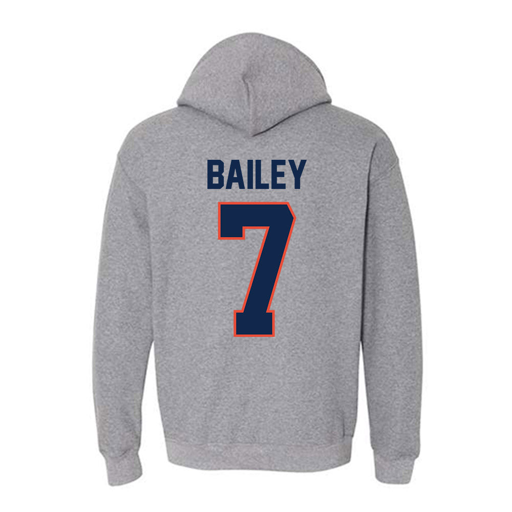 Illinois - NCAA Football : Matthew Bailey - Hooded Sweatshirt Classic Shersey