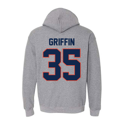 Illinois - NCAA Football : Grayson Griffin - Hooded Sweatshirt Classic Shersey