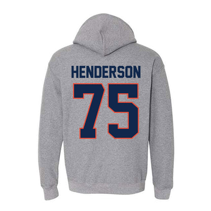Illinois - NCAA Football : Brandon Henderson - Hooded Sweatshirt Classic Shersey