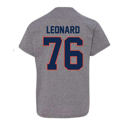 Illinois - NCAA Football : Clayton Leonard - Youth T-Shirt Classic Shersey