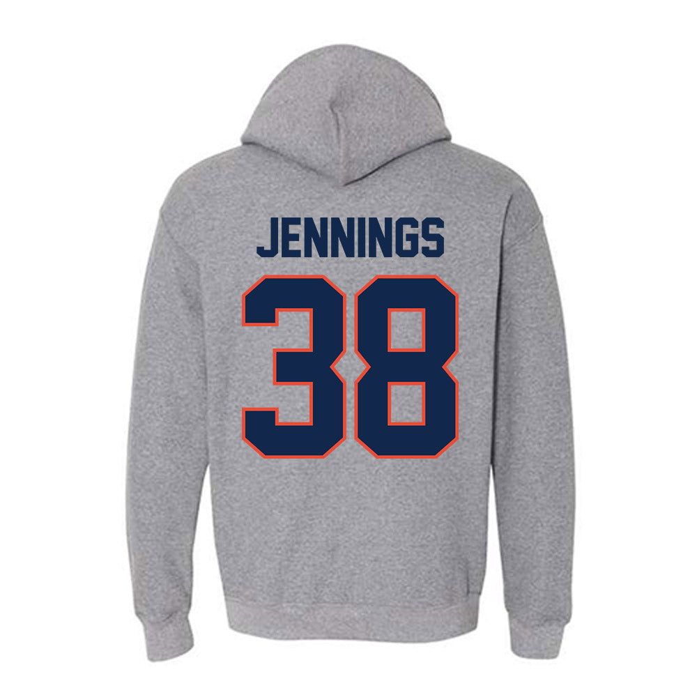 Illinois - NCAA Baseball : Collin Jennings - Hooded Sweatshirt Classic Shersey