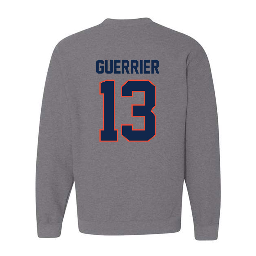 Illinois - NCAA Men's Basketball : Quincy Guerrier - Crewneck Sweatshirt Classic Shersey