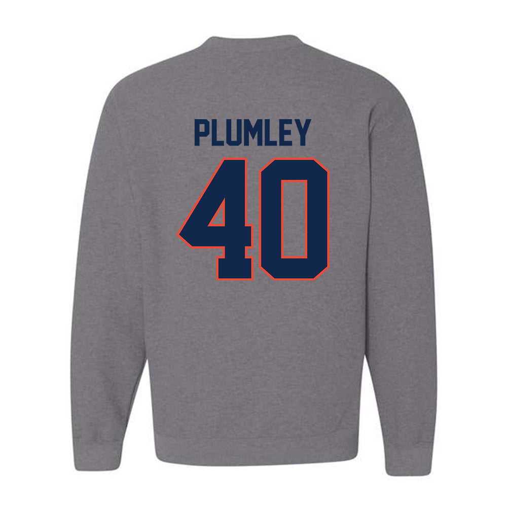 Illinois - NCAA Baseball : Ben Plumley - Crewneck Sweatshirt Classic Shersey