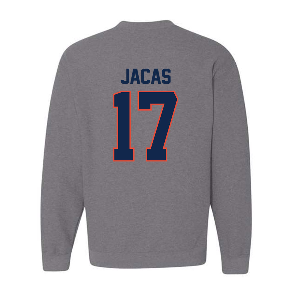 Illinois - NCAA Football : Gabe Jacas - Crewneck Sweatshirt Classic Shersey