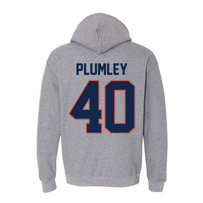 Illinois - NCAA Baseball : Ben Plumley - Hooded Sweatshirt Classic Shersey