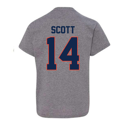 Illinois - NCAA Football : Xavier Scott - Youth T-Shirt Classic Shersey