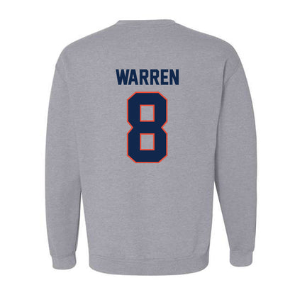 Illinois - NCAA Football : Jeremiah Warren - Classic Shersey Crewneck Sweatshirt-1