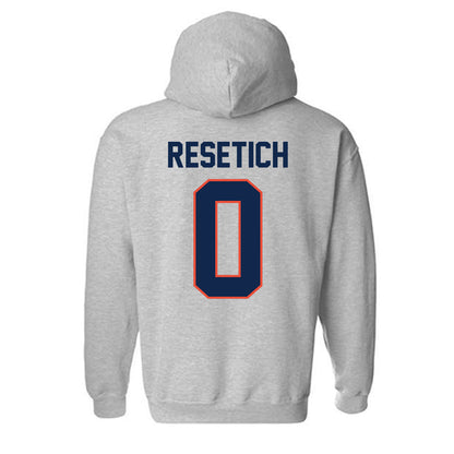 Illinois - NCAA Football : Mac Resetich - Classic Shersey Hooded Sweatshirt-1