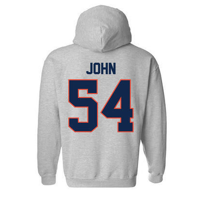 Illinois - NCAA Football : Demetrius John - Classic Shersey Hooded Sweatshirt